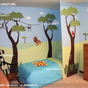 Kids Bedroom Design Bunk Bed Best Kids Room Ideas Model No - 9069