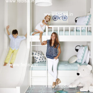 Kids Bedroom Design Bunk Bed Best Kids Room Ideas Model No - 9422