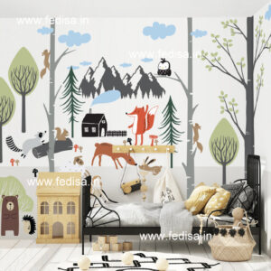 Kids Bedroom Design Bunk Bed Best Kids Room Ideas Model No - 9442