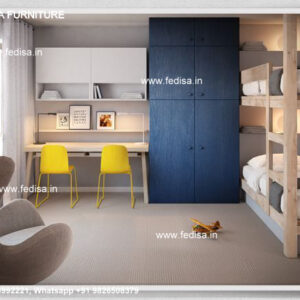 Kids Bedroom Design Bunk Bed Best Kids Room Ideas Model No - 9489