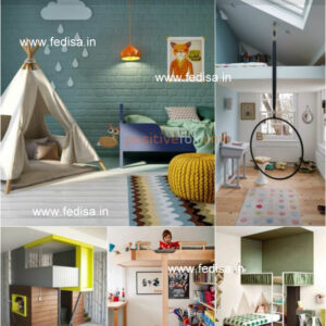 Kids Bedroom Design Bunk Bed Best Kids Room Ideas Model No - 9579