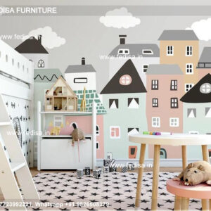 Kids Bedroom Design Bunk Bed Best Kids Room Ideas Model No - 9632