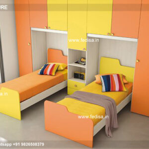 Kids Bedroom Design Bunk Bed Best Kids Room Ideas Model No - 9715