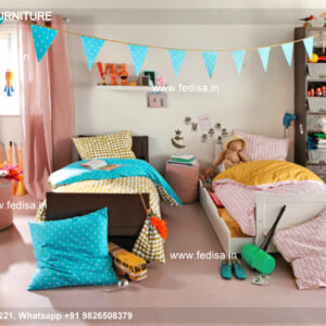 Kids Bedroom Design Bunk Bed Best Kids Room Ideas Model No - 9834