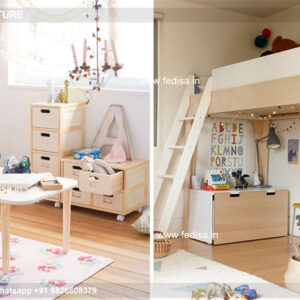 Kids Bedroom Design Bunk Bed Best Kids Room Ideas Model No - 9877