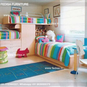 Kids Bedroom Design Bunk Bed Best Kids Room Ideas Model No - 9896