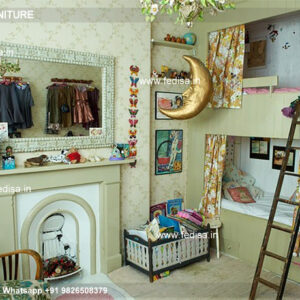 Kids Bedroom Design Bunk Bed Best Kids Room Ideas Model No - 9907