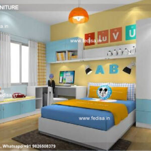 Kids Bedroom Design Bunk Bed Best Kids Room Ideas Model No - 9911