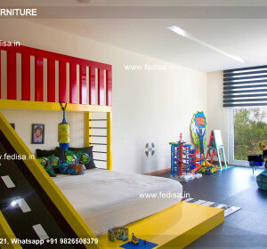 Kids Bedroom Design Bunk Bed Best Kids Room Ideas Model No - 9944